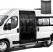 JinsenTGG Mosquitera de Coche Reemplazo para FIAT Ducato/Peugeot Boxer/Citroen Relay 2006-2024 (X250/X290 H2/H3/L2L3L4), Mosquitera para Puerta Lateral de Coche, Mosquitera Magnética de Una Sola Capa