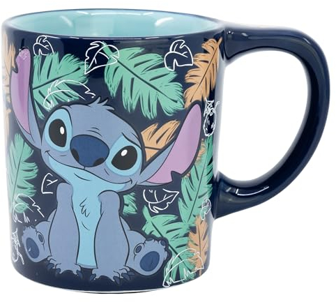 Stitch Tasse en céramique anti-basculement 300 ml