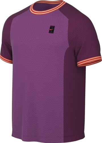 Nike NikeCourt Heritage Kurzarm-Tennisoberteil für Herren, FN0318