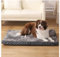 GUPPBF orthopädisches Hundebett für große Hunde, herausnehmbare und maschinenwaschbare Hundematratze, wasserdichtes Futter, Rutschfester Boden, gemischte Farben, 112 cm x 80 cm x 7,5 cm