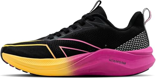 Hundred Glide Pace, Scarpa da Corsa Uomo, Orchidea Nera e Gialla, 44 EU