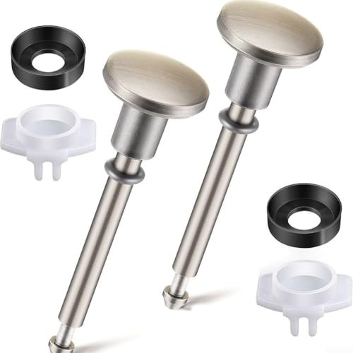 ZAMETTER Pièces de rechange pour réparation de robinet de salle de bain et baignoire - Vis de fixation pour réservoir d'eau (brossé)