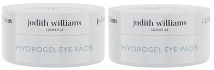 Judith Williams Cosmetics Hydrogel Eye Pads, feuchtigkeitsspendende Augen-Gel-Pads gegen Augenringe & Tränensäcke, kühlend & abschwellend, 120 Stück