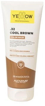 Yellow Professional Color Mask .32 Cool Brown 200ml