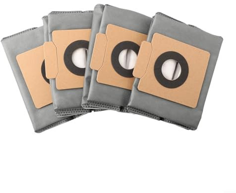 4 Staubsaugerbeutel für Clean X8 Pro Saugroboter, unverzichtbar für Eufy-Wartung und effiziente Staubsammlung (4 PCAK)