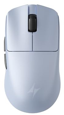 ATK Blazing Sky F1 V2 Ultimate Ratón Gaming Inalámbrico - Azul Perlado | Ultraligero de 39 g, sensor PAW3950 Ultra, 42000 DPI, 8000 Hz, batería de 250 h, doble modo 2.4G/con cable, para PC