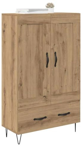 vidaXL Highboard Artisan-Eiche 69,5 x 31 x 115 cm Holzwerkstoff