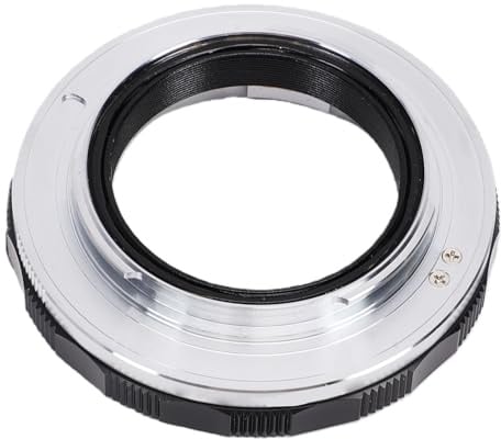 Bewinner Adattatore per Fotocamera NEX con Attacco LM, Anello di Messa a Fuoco Ravvicinato Adattatore per Obiettivo in Lega con Blocco per Obiettivi Voigtlander//Konica su Fotocamere Mirrorless con