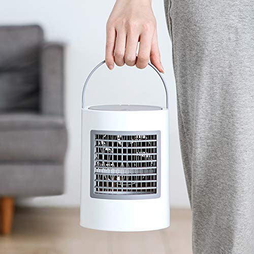 CPSTM Elliptic water cooled air conditioning fan cold fan night light fan USB desktop air fan refrigerator
