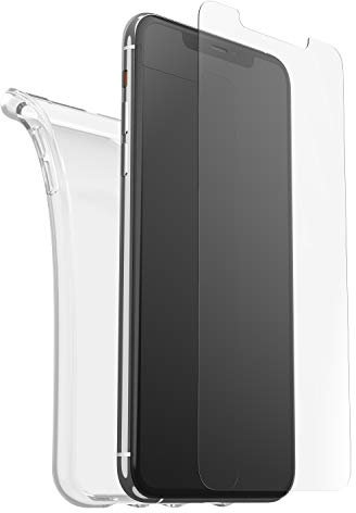 Otterbox Pack Skin con Funda de Protección Fina, Flexible y Protector de Pantalla de Cristal Templado Performance Glass para Apple iPhone 11 Pro MAX