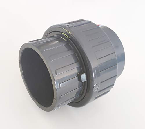 Raccord Union 3 pièces 63mm à coller vers 63mm à coller PVC Pression Piscine