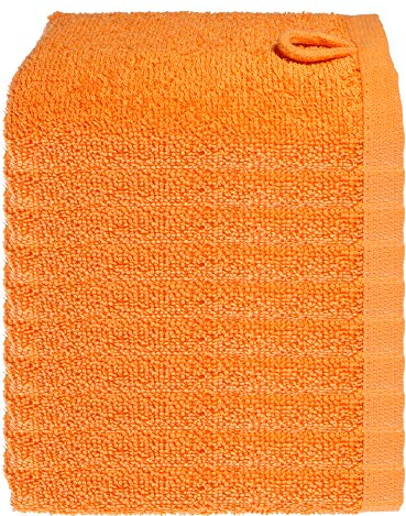Julie Julsen 20er Pack Waschlappen 12 Farben erhältlich weich und saugstark Öko Tex Orange 30 x 30 cm