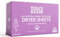 Molly's Suds All Natural Fabric Softener Dryer Sheets for Sensitive Skin | Compostable, Plant-Based Static Reducer, Lavender (120 Sheets)