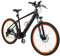 Highphoria Elektrofahrrad Erwachsene 27.5 Zoll, 250W 25 km/h E-Bike mit Batterie, Starker Motor, Kettenschaltung, E-Mountainbike mit Hydraulische Federgabel Pedelec(Schwarz-Orange)