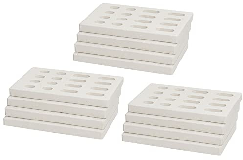 Keramik-Flammenbändiger für Grand Turbo Grills, Keramik-Briketts Ersatzteile für Grand Turbo Grand Hall, Barbeques Galore Grand Turbo, Members Mark, Ceramic BBQ Bricks