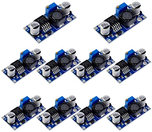 LAOMAO DC Buck Converter 3.5-40V bis 1.25-35V 3A Step Down Spannungswandler Hohe Effizienz Power Supply Module(10Pack)