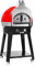 GGM Gastro | GPOUE7R | Gas Pizzaofen - Rot - Manuell - inkl. Untergestell