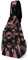 KWQDOZF Pitbull Artwork Oni Mask Devil Face Sling-Rucksack, Brusttasche, Umhängetasche, Fitnessstudio, Radfahren, Reisen, Wandern, Tagesrucksack für Männer und Frauen
