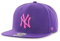 '47 Brand Snapback Cap - NO Shot New York Yankees lila