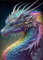 IJHYGD Diamond Painting Diamond Painting Drache Diamond Painting Erwachsene Diamond Painting Fantasy Diamond Painting Drache Diamond Painting Zodiac Sign Dragon 5D Dragon Diamond Painting Set