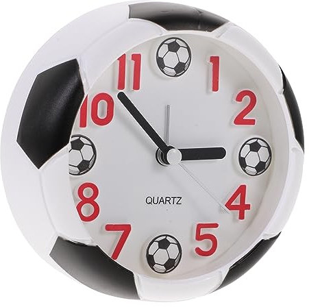 ABOOFAN réveil de Chevet réveil Foot réveil étudiant réveil Fort réveil créatif horloges numériques réveil de Table déco de la Chambre Radio réveil Football l'horloge
