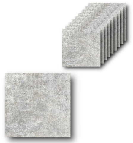 HOOZ 10x Fliesenaufkleber Granitoptik - 30 x 30 cm - Selbstklebende Fliesen 10 Stück - Klebefliesen für Küchenrückwand - Wandpaneele Küche Wanddeko Schlafzimmer Wohnzimmer Badezimmer
