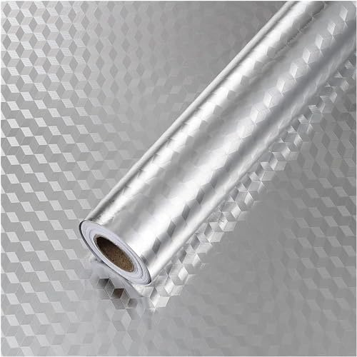 Stock Lider-Vinilo Adhesivo para Encimera De Cocina Cocina Multi-tamaño A Prueba de Aceite Pegatinas a Prueba de Agua Papel de Aluminio Cocina de Cocina Cabinete (60CM x 2M)