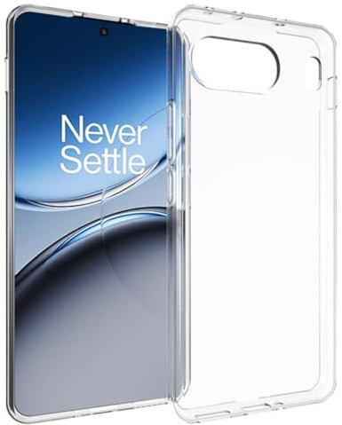 Oprimio Kristallklar Hülle für OnePlus Nord 4 [Silikon Hülle] [%100 Durchsichtig] [Deutsche Material] Ultra Dünne Klar Handyhülle für OnePlus Nord 4 5G