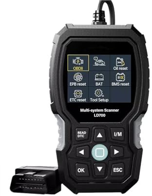 Obd2 Code Reader For LAND For ROVER For JAGUAR OBD2 Scanner All System Diagnostic ABS SRS EPB SAS Battery Code Reader Oil Reset Check Engine LD700 Car Diagnostic Tool