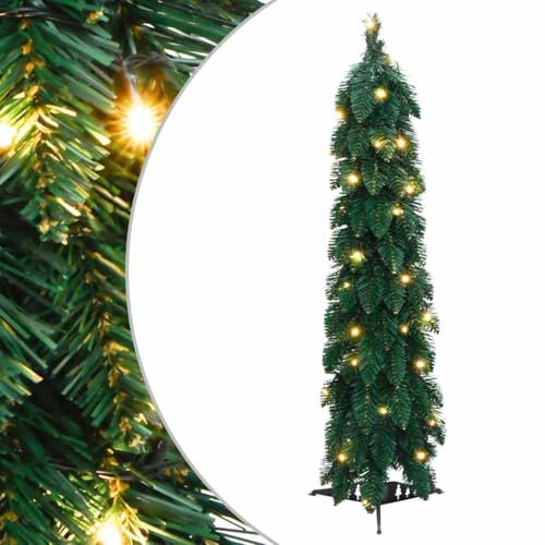 Albero di Natale artificiale pre-illuminato con 30 LED 60 cm, decorazione, decorazioni stagionali e festive, alberi di Natale