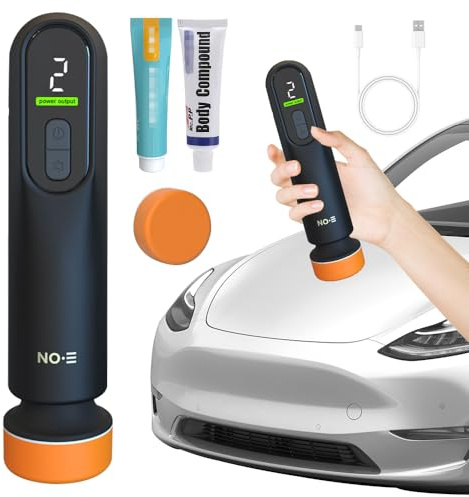 Mineup Auto Poliermaschine, Exzenter Poliermaschine, Kabelloses Auto-Poliermaschinen-Set, Polierer Schnurlose Poliermaschine Für Die Autopflege Wachsen