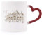 DIYthinker The Venetian Church Venetian Morphing Mug Heat Sensitive Red Heart Cup Multicolor