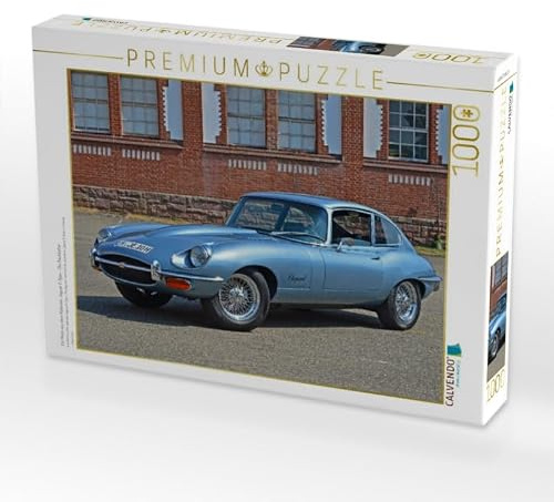 CALVENDO Puzzle EIN Motiv aus dem Kalender Jaguar E-Type - Die Raubkatze | 1000 Teile Lege-Größe 64 x 48 cm Foto-Puzzle für glückliche Stunden