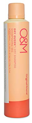 O&M Dry Queen Dry Shampoo (300ml) – Trockenshampoo für Volumen & Frische – Sofortige Reinigung ohne Wasser – Ohne Sulfate, Parabene & Silikone – PETA-zertifiziert, vegan, hergestellt in Australien