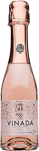 VINADA - Sparkling Rosé - Zero Alcohol Wine - 200 mL (1 Glass Bottle)