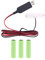 SHOTAY Universal LR6 AA Battery Eliminator 2m USB Power Supply Cable Replace 1 to 4pcs AA Battery for Radio Electric Toy Clock LED Strip 6V