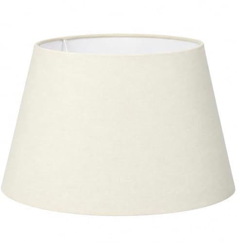 Cotton Drum Lampshades 10inch (Cream)