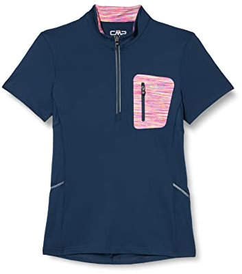 CMP, Freebike T-Shirt, Blue-Malva, D36