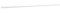 sparefixd Glass Shelf White Edge Trim 487mm to Fit Zanussi Fridge & Freezer