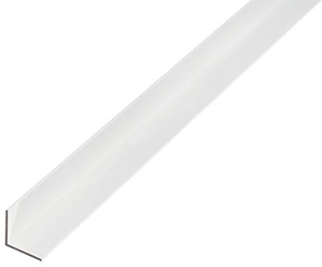 Alberts 471279 Winkelprofil | Aluminium, silberfarbig eloxiert | 1000 x 40 x 40 mm