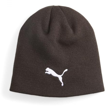 PUMA Unisex Individualwinterized Tech Beanie, Puma Black-puma Weiß, Einheitsgröße EU