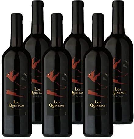 Castel Freres Los Quintaos - Vino Chileno - Vino Tinto - 6 x 75 cl botellas