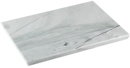 Koville Tagliere brasiliano in quarzite naturale per cucina, 40,6 x 30,5 cm, grande lastra di pietra fatta a mano per formaggio, salumi, pasticceria, regalo di nozze, regalo di inaugurazione della