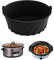 Slow Cooker Liner, Silicone Slow Cooking Liners, Reusable Food Grade Silicone Slow Cooker Liner, High Temperature Resistant and Leak Proof, Home Kitchen Accessories (Black)