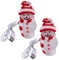 Housoutil 2 Stk Astetische Raumdekoration weihnachtsdeko Goblincore-Raumdekoration weihnachtsschneemann licht Schneemann USB-Licht Schneemann Tischfigur Schlafzimmer Nachtlicht LED Puppe