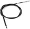Cavo freno posteriore, 1,92m/75,6 pollici Cavo freno a tamburo posteriore in acciaio PVC Cavo interno universale in lega ad alta resistenza per scooter e ciclomotori GY6 50cc 125cc 150cc 250cc