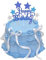 LIANRISES Blue Cake Decorations Happy Birthday Cake Topper Star Cake Decoration Cake Toppers For Men Blue Cake Topper