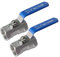 Kugelhahn, Innengewinde,304 Edelstahl Kugelhahn,Manuell Absperrventil,Kugelventil, für Wasser, Öl (1-2Pack)