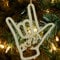 I Love You ASL Sign Language Hand Important 2024 Holiday Day Decor Christmas Ornament (1)