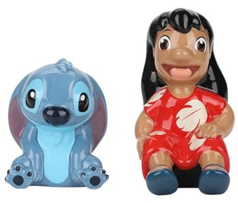 Disney Lilo & Stitch - Juego de salero y pimentero (2 unidades)